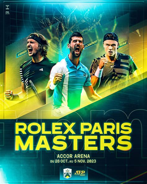 rolex paris masters streaming|tennis master Paris 2023.